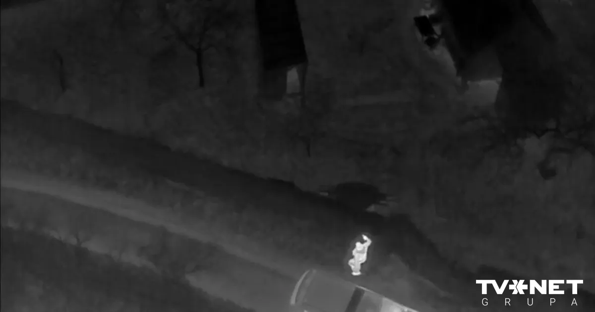 VIDEO ⟩ Dārza mājiņā Ziepniekkalnā ar dronu palīdzību atrod pārsalušu cilvēku