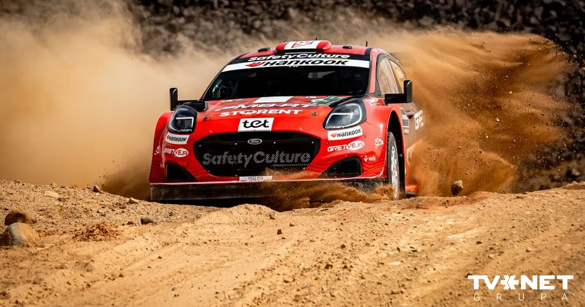 Sesks/Francis pēc trešās dienas ieņem otro vietu Saūda Arābijas rallijā