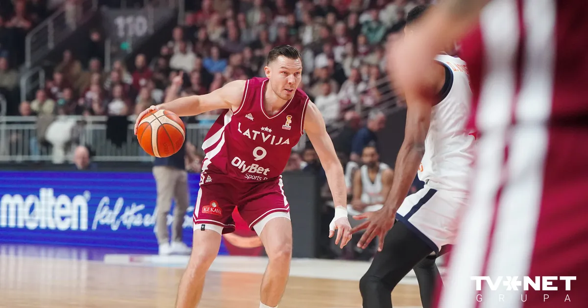 FOTO ⟩ Skaista atvadīšanās nesanāk – Dairis Bertāns noslēdz karjeru Latvijas izlasē ar sakāvi