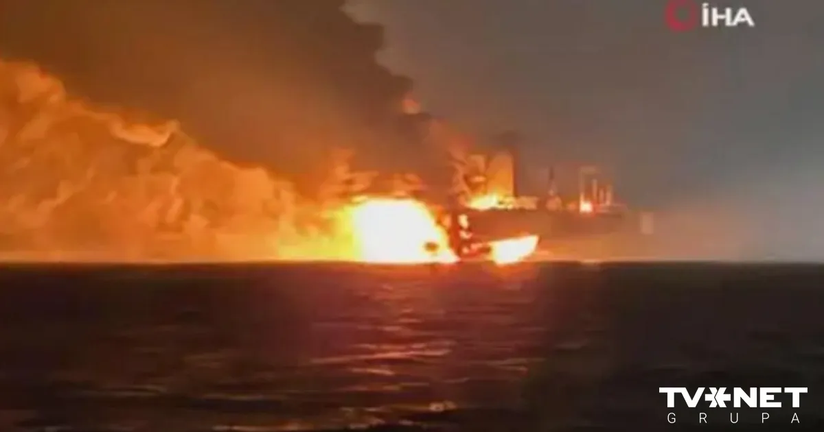 Pie Turcijas krastiem aizdegušies divi Krievijas tankkuģi