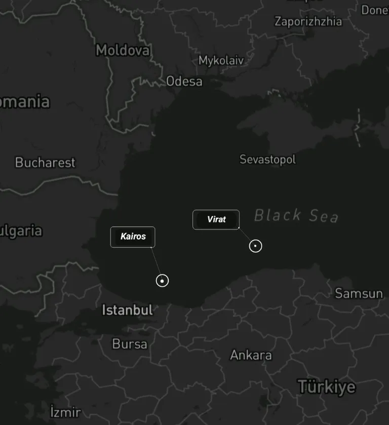 Pie Turcijas krastiem aizdegušies divi Krievijas tankkuģi.