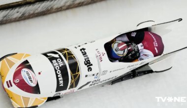 Kalendas ekipāžai Pasaules kausa posmā astotā vieta divnieku sacensībās