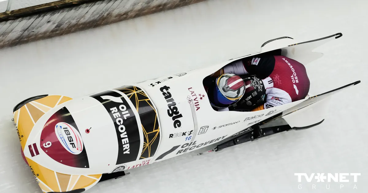 Kalendas ekipāžai Pasaules kausa posmā astotā vieta divnieku sacensībās