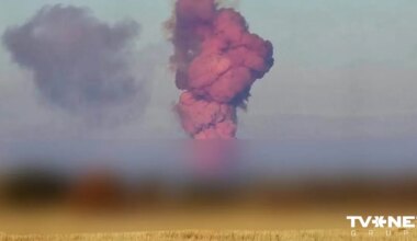 VIDEO ⟩ Šogad jau otro reizi testu laikā eksplodējusi Putina jaunākā kodolraķete