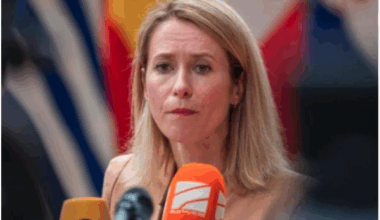 Kallas paziņoja, ka atbalsts Ukrainai ir izdevīga darījums Eiropai