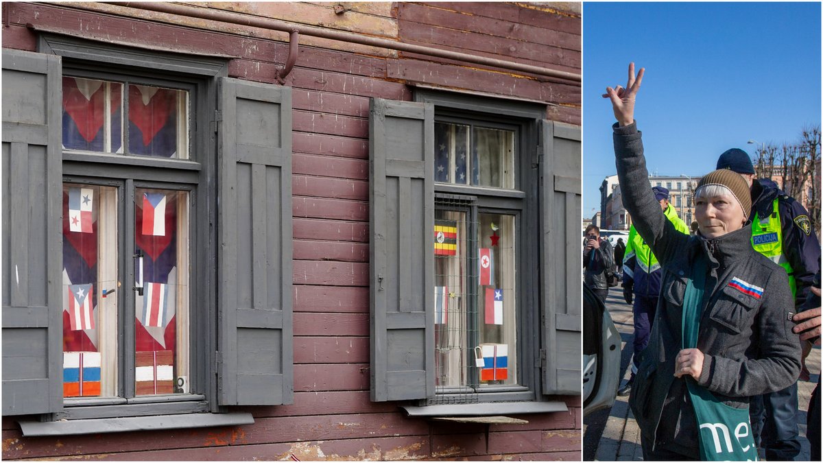 Prokremliskā aktīviste Kreile pārsūdzējusi piespriesto cietumsodu par Putina slavēšanu