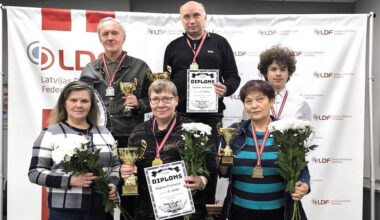 Latvijas čempionātā 64 lauciņu dambretē uzvar Valneris un Piroņena – Citi sporta veidi – Sportacentrs.com