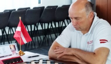 Latvijas dambretistam bronzas medaļa pasaules čempionātā