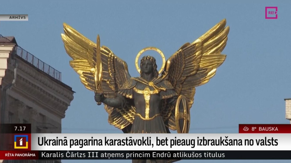 Ukrainā pagarina karastāvokli, bet pieaug izbraukšana no valsts / 31.10.2025 - REplay.lv