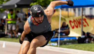 Pasaules čempionāts skeitborda slalomā sācies ar Gailīša bronzu milzu slalomā – Citi sporta veidi – Sportacentrs.com