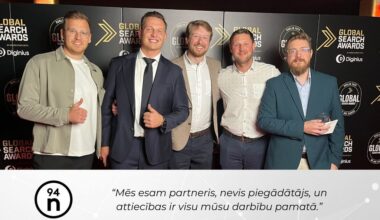 94n Digital raksta vēsturi – pirmā Latvijas digitālā mārketinga aģentūra, kas iekļuvusi septiņās finālistu nominācijās četros nozīmīgākajos pasaules un Eiropas reklāmas apbalvojumos :: Dienas Bizness