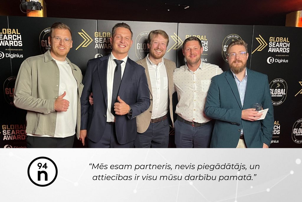 94n Digital raksta vēsturi – pirmā Latvijas digitālā mārketinga aģentūra, kas iekļuvusi septiņās finālistu nominācijās četros nozīmīgākajos pasaules un Eiropas reklāmas apbalvojumos :: Dienas Bizness