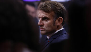 Emanuels Makrons. Foto: EPA/Guillaume Horcajuelo