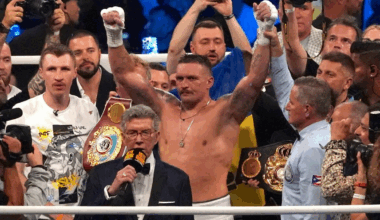 Oleksandrs Usiks. Foto: JANEK SKARZYNSKI / AFP / Scanpix