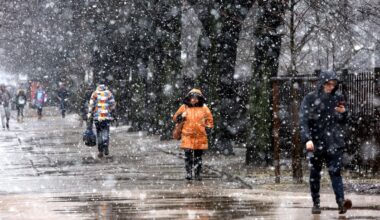 Valsts svētku nedēļa iesāksies ar nokrišņiem; vietām gaidāms sniegs