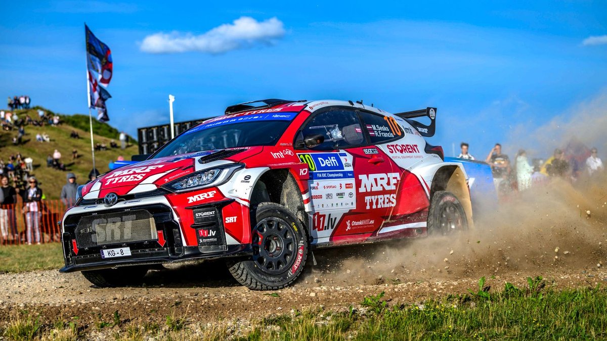 Latvijas rallija čempionāts iegūst jaunu riepu piegādātāju