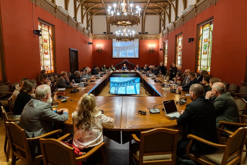 Ukraiņi no Hersonas apgabala komisiju kopsēdē: infrastruktūras sagatavošana un cilvēku gatavība vēl pirms krīzes situācijām ir pats svarīgākais