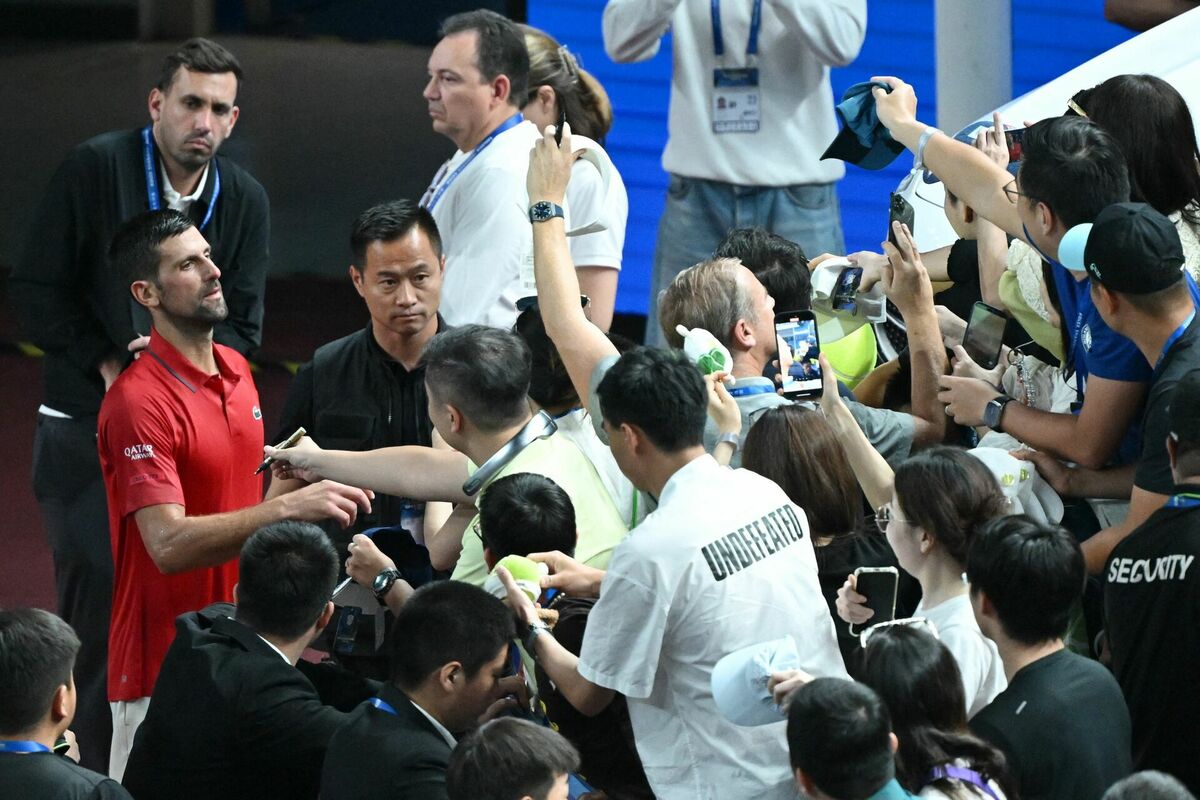 "ATP Finals" turnīrs. Foto: Jade Gao / AFP / Scanpix "ATP Finals" turnīrs. Foto: Jade Gao / AFP / Scanpix