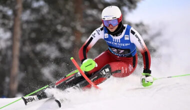 Ģērmane PK slalomā Gurglā pārliecinoši tiek uz otro braucienu – Ziemas sports – Sportacentrs.com
