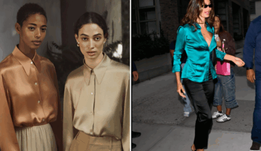 Klusā greznība – kāpēc šajā sezonā garderobē jābūt atlasa blūzei