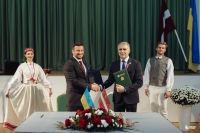 Vizītē Latvijā, tostarp Mārupes novadā, viesojas pārstāvji no Hersonas apgabala Ukrainā