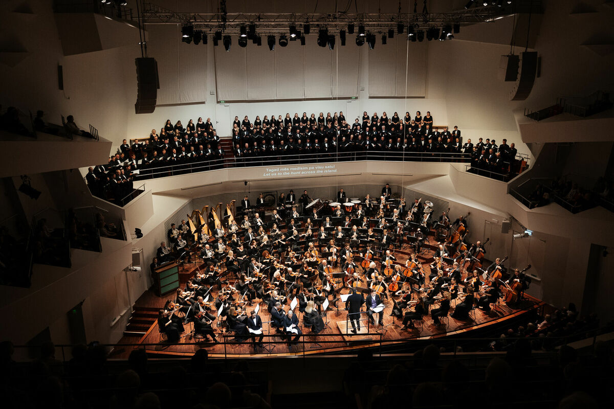 Liepājas koncertzāle "Lielais dzintars" ar vērienu atzīmējusi desmit gadu jubileju