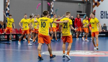 Lapiņa gols nodrošina "Masters Ulbroka/LU" uzvaru Talsos – Florbols – Sportacentrs.com