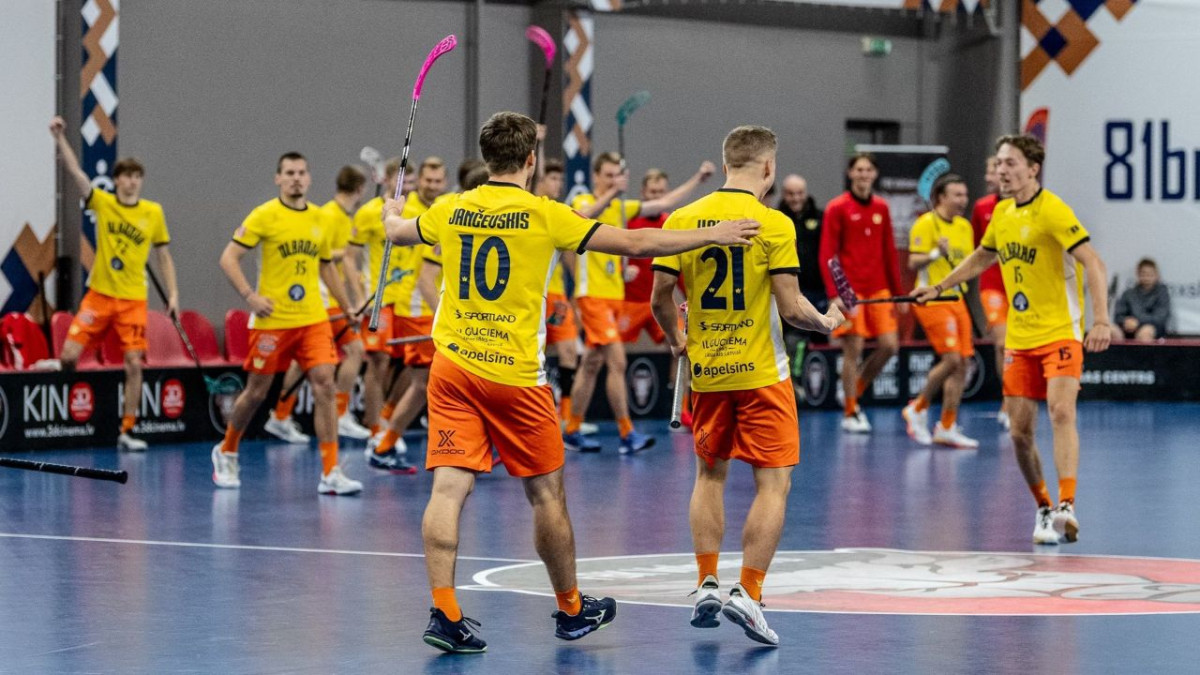 Lapiņa gols nodrošina "Masters Ulbroka/LU" uzvaru Talsos – Florbols – Sportacentrs.com