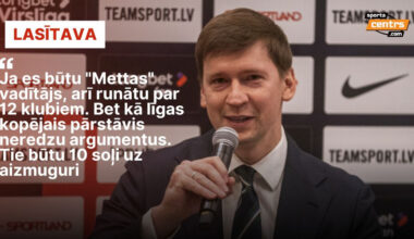 Krivuņecs par jauniešiem un naudu, "Mettu" un 12 klubu ideju – Futbols – Sportacentrs.com