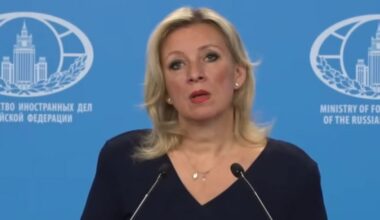 Krievijas ĀM pārstāve Zaharova krīt nežēlastībā pēc tam, kad izsmej torņa sabrukšanu Romā