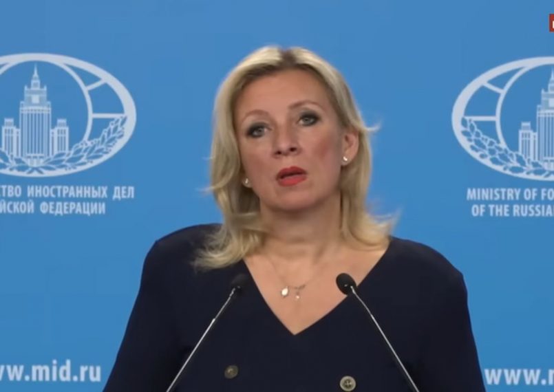 Krievijas ĀM pārstāve Zaharova krīt nežēlastībā pēc tam, kad izsmej torņa sabrukšanu Romā