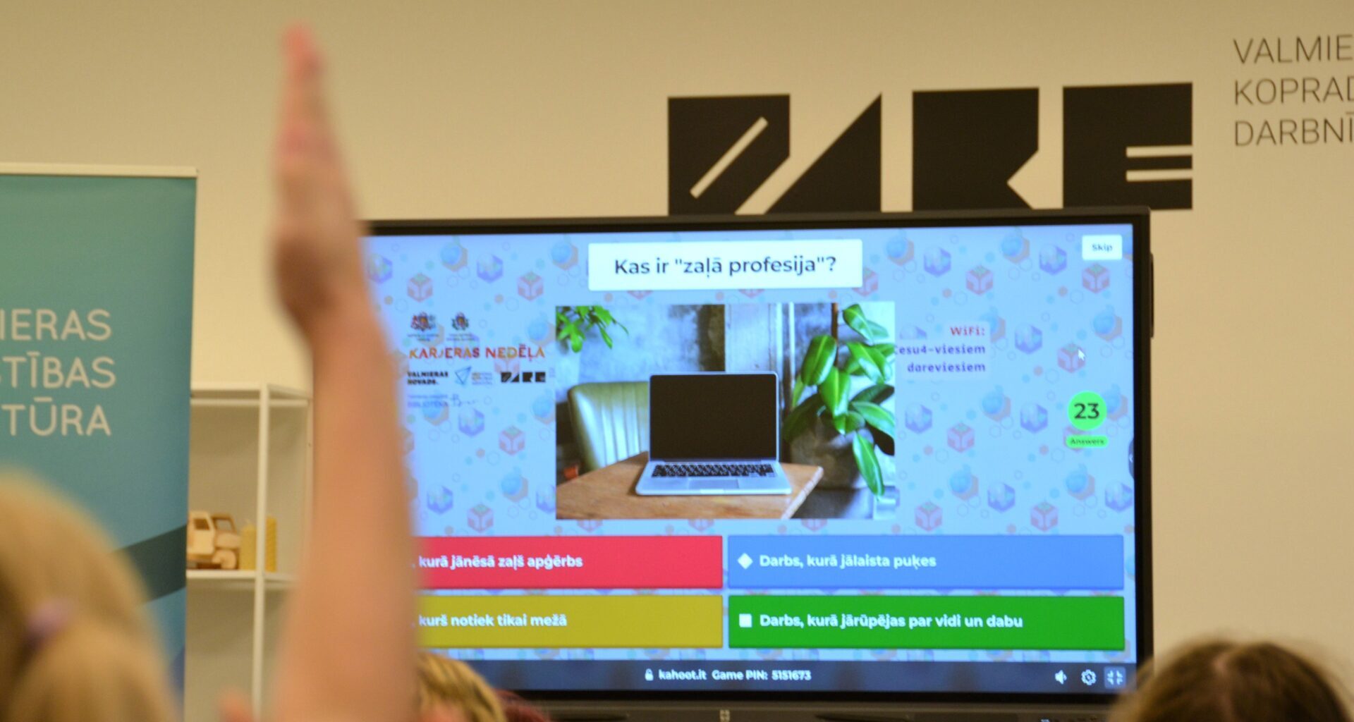 Karjeras nedēļa Valmieras novadā iedvesmo skolēnus domāt par “zaļajām” profesijām