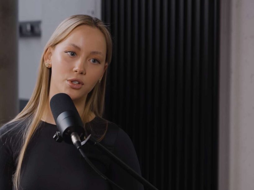 Basketbolista Kristapa Porziņģa bijusī draudzene Laura Vizla atklāj, vai viņai ir jaunas attiecības (+ VIDEO)