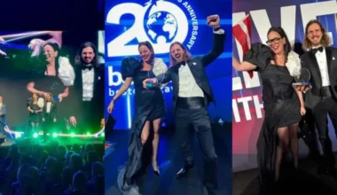 Gundega Skudriņa un komanda izcīnījuši Latvijai 12. "pasākumu industrijas Oskaru"