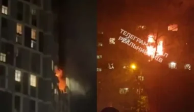 Krievija izvērusi masīvu kombinēto uzbrukumu Kijivai: Raķetes un droni rada postījumus