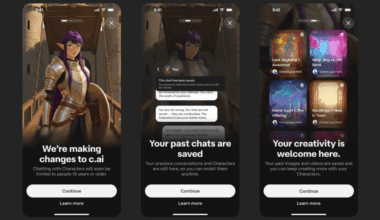 “Character.AI” aizliegs nepilngadīgajiem izmantot savus MI čatbotus
