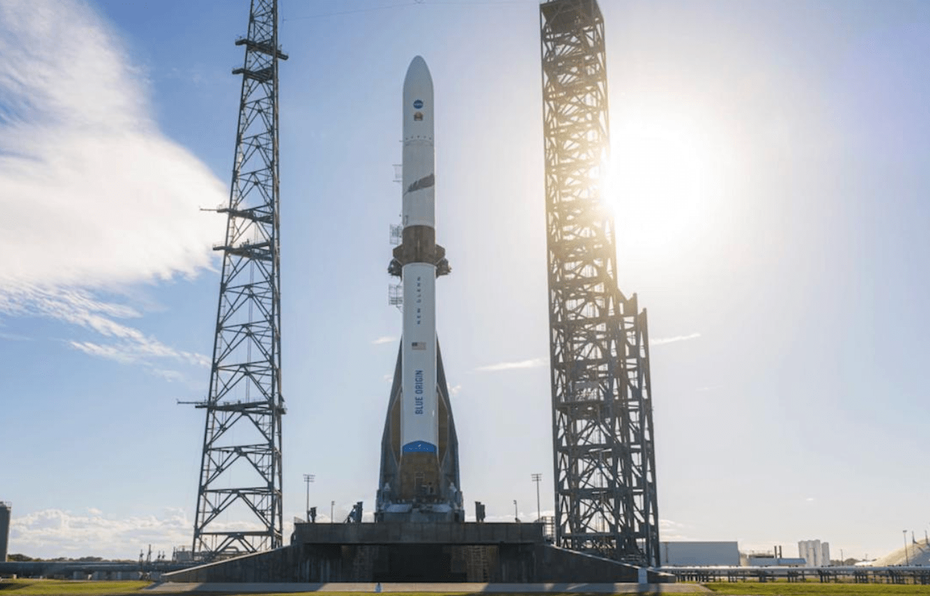 “Blue Origin” megaraķete “New Glenn” otro reizi veiksmīgi sasniedz kosmosu