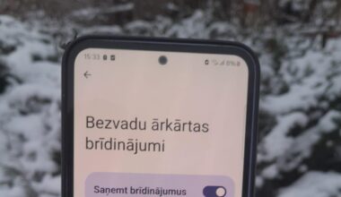 Kāpēc daļa lietotāju nesaņēma šūnu apraides paziņojumu?