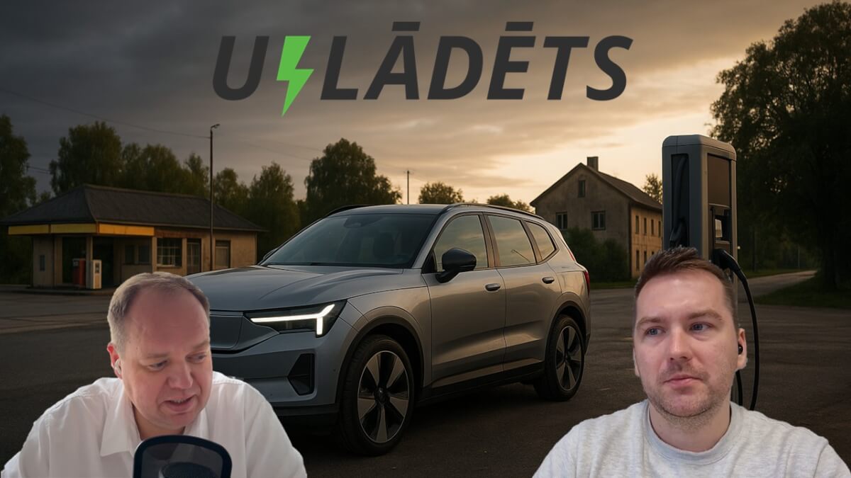 Volvo EX90 in the episode