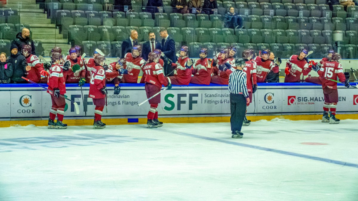 Latvijas U-20 hokejistiem Četru nāciju turnīrs Norvēģijā noslēdzas dramatiski