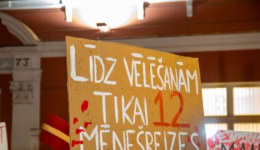 Iedzīvotāji turpina parakstīties gan par, gan pret Stambulas konvenciju