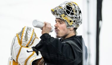 "Ļoti reāla iespēja kļūt par ļoti labu NHL vārtsargu" – kāpēc Šilovs nonāca Pitsburgā?