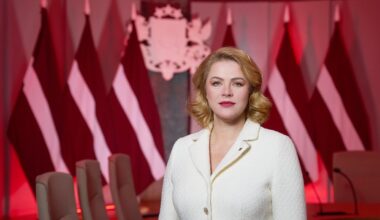 Latvija ir un būs izdevusies valsts, svētku uzrunā saka Siliņa