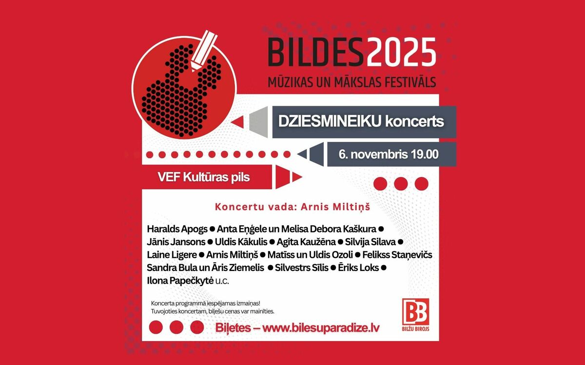 Foto: Mūzikas un mākslas festivāls “BILDES” Foto: Mūzikas un mākslas festivāls “BILDES”