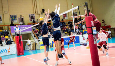 Latyvijas jaunie volejbolisti pārliecinoši apspēlē gruzīnus – Volejbols - Sportacentrs.com