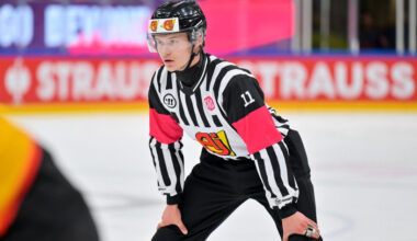 Latviešu arbitrs Druseiks tiesās Čempionu hokeja līgas astotdaļfinālu – Hokejs – Sportacentrs.com