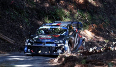 Rovanperas cerības uz titulu iedragā incidents, Ožjē vadībā Japānā – Motoru sports – Sportacentrs.com