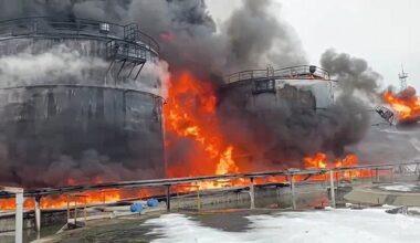 Ukraina īstenojusi triecienus Krievijas naftas pārstrādes rūpnīcai un Tu-95 remonta ceham