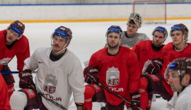 Latvijas hokejisti ar maču pret mājiniekiem uzsāks turnīru Vācijā