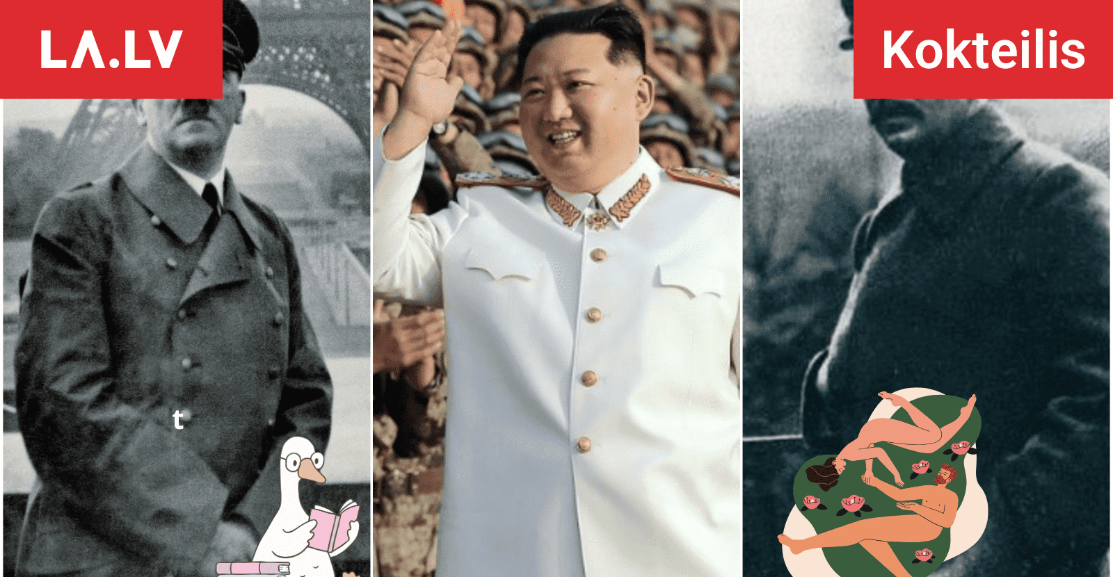 Staļinam – gleznas ar kailiem vīriešiem, Čenunam – Rietumu “dārgums”: pasaulē bīstamāko diktatoru slepenās apsēstības